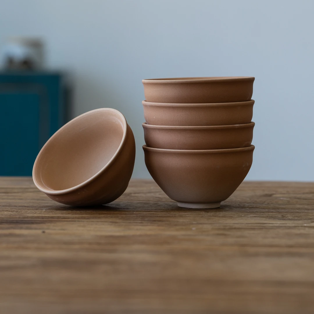 围炉煮茶复古柴烧主人杯围炉茶壶手工复古家用陶瓷日式柴烧杯创意