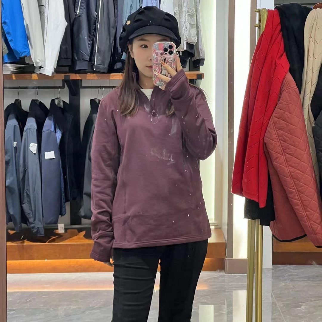 冬季新款女士打底衫 保暖修身户外T恤衫