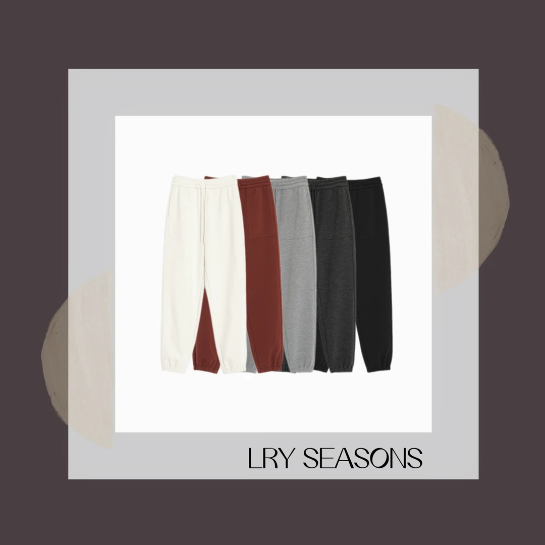 LRY SEASONS |休闲百搭醋酸羊绒休闲裤8254