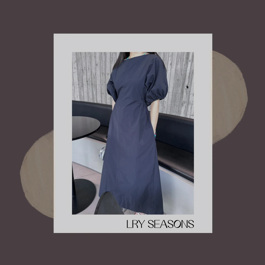LRY SEASONS |夏季气质法式小众收腰连衣裙（可两面穿）
