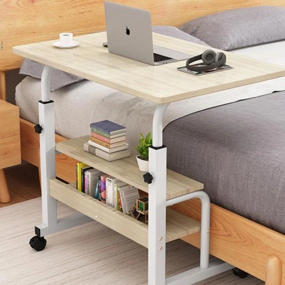 床边桌可移动简约小桌子卧室家用学生书桌简易升降宿舍懒人电脑桌
