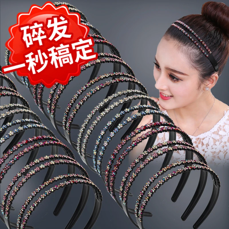 亚克力发饰 发卡网红2025新款发箍女款带齿头箍女压发捆夹子头饰
