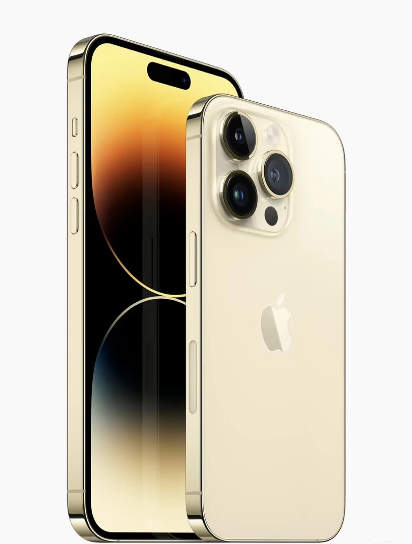 95新 Apple/苹果 苹果二手14pro256G金色 外观95新电池健康89