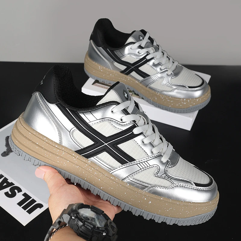 SWISS  MILITARY潮流板鞋轻奢时尚百搭韩版厚底情侣款8318