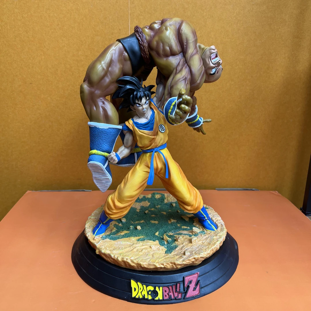 悟空托举那巴手办 悟空决战那巴摆件 七龙珠系列手办