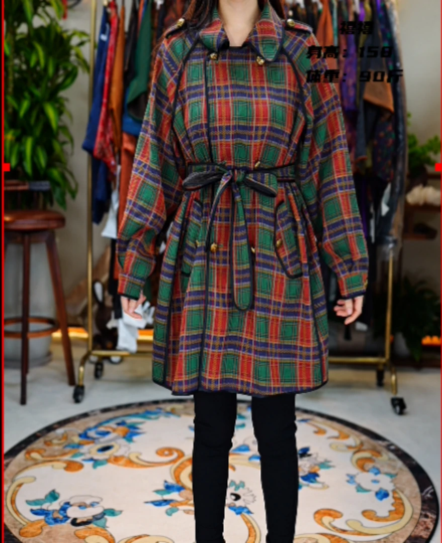 【金禧禧服饰】致青春香云纱风衣J23270-4