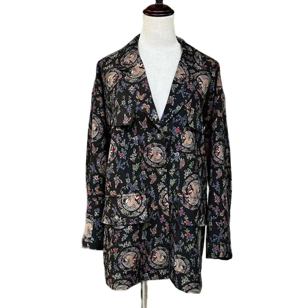 【金禧禧服饰】大官乐香云纱外套J23127A-2