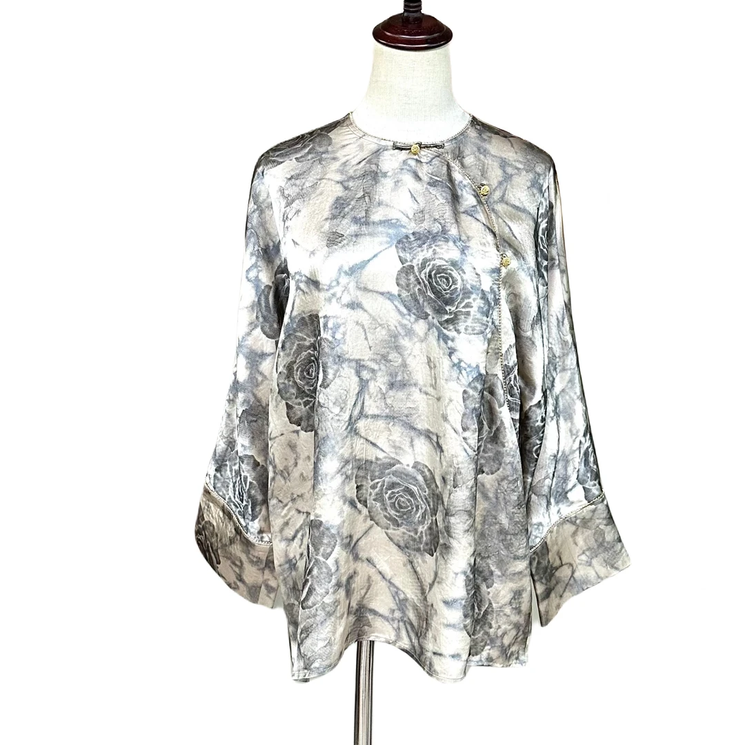 【金禧禧服饰】水仙新中式国风上衣LV24046