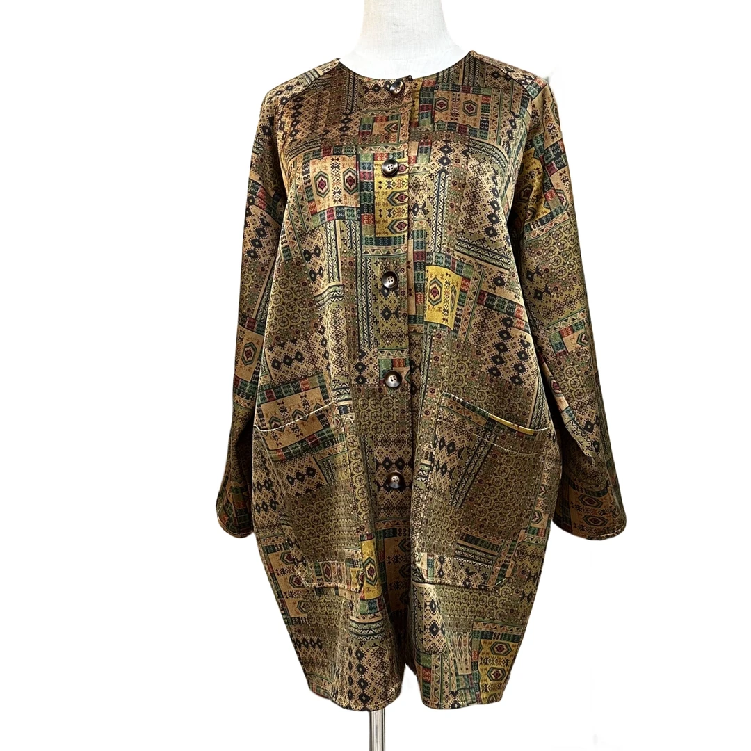 【金禧禧服饰】黑胶如意大皮子LV23067