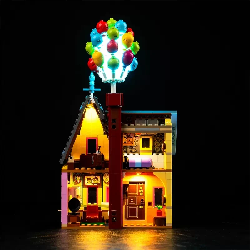 适用乐高43217飞屋环游记气球飞屋LED灯饰套装DIY灯具组