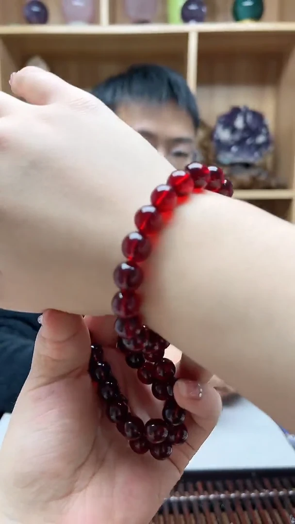 【闪购商品】血珀手链未镶嵌手链