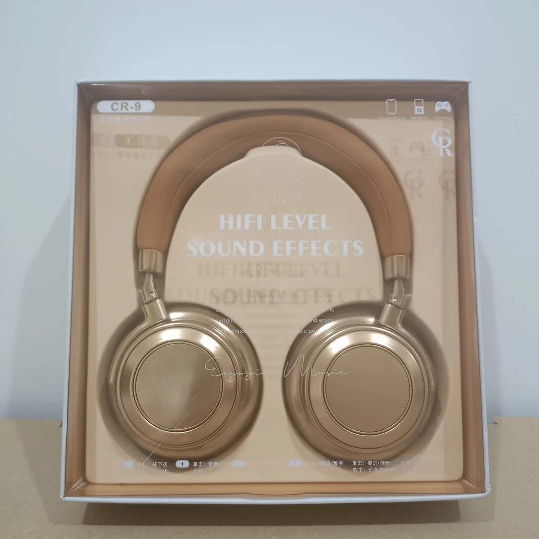 耳机通用男女复古头戴式蓝牙耳机