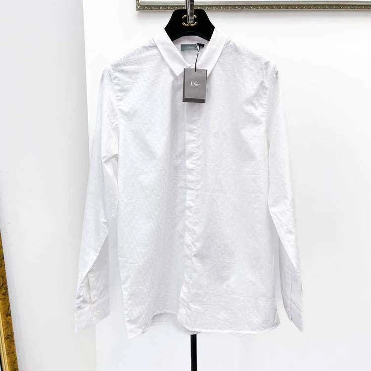 99新 Dior/迪奥 12+ 白色 长袖 衬衫