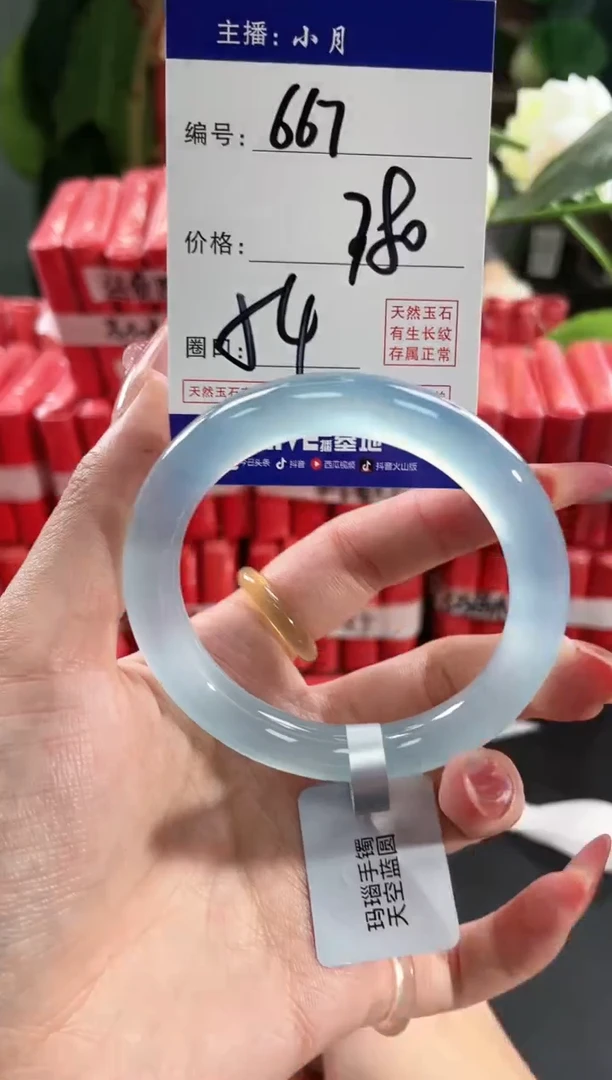 【闪购商品】玛瑙/玉髓手镯未镶嵌667