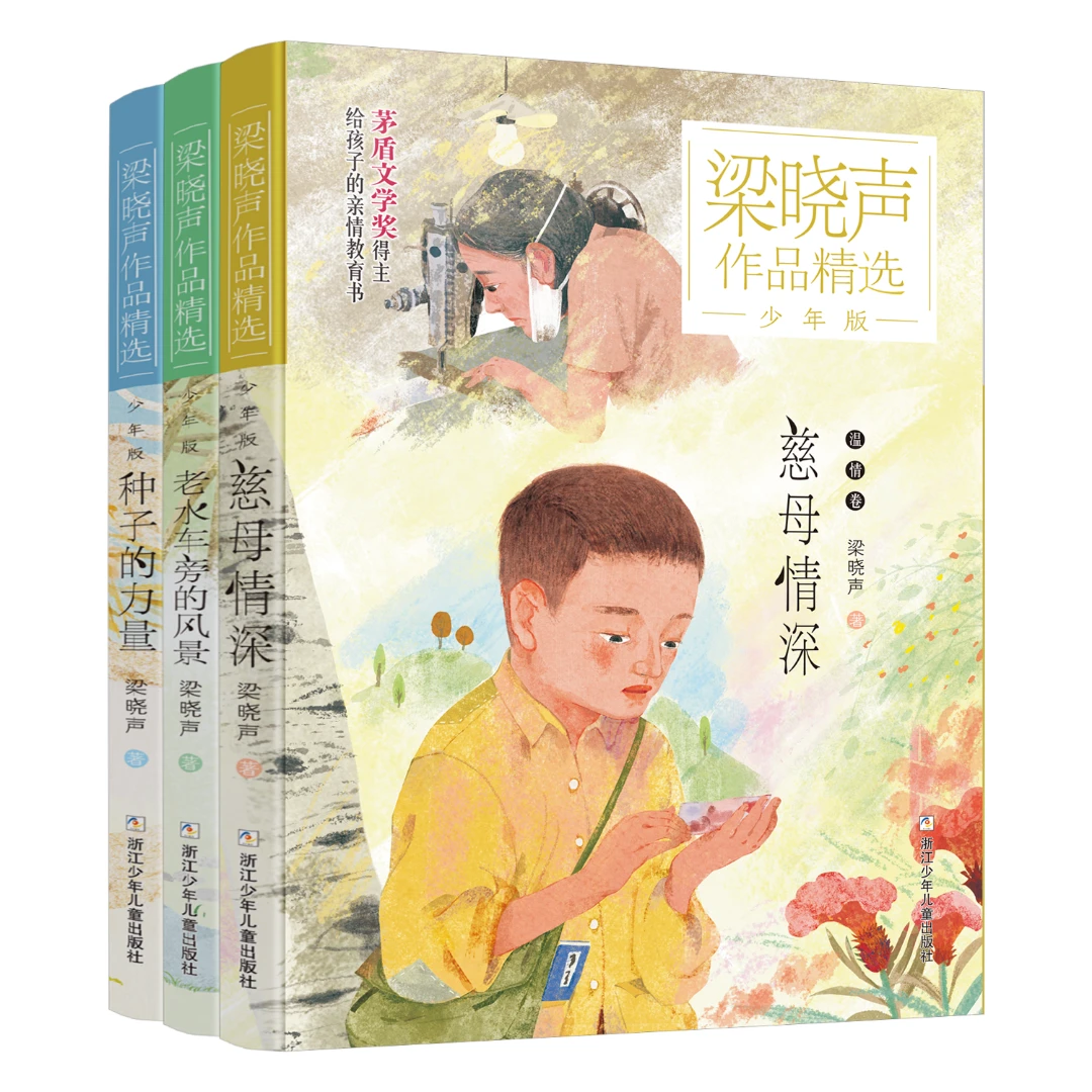 【茅盾文学奖得主】《梁晓声作品精选（少年版）》全3册 书籍推荐