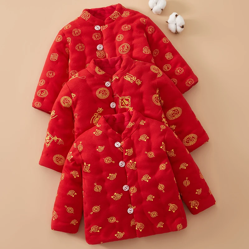 宝宝手工棉花棉袄男女儿童冬季加厚保暖棉衣内胆手工棉花棉衣外套