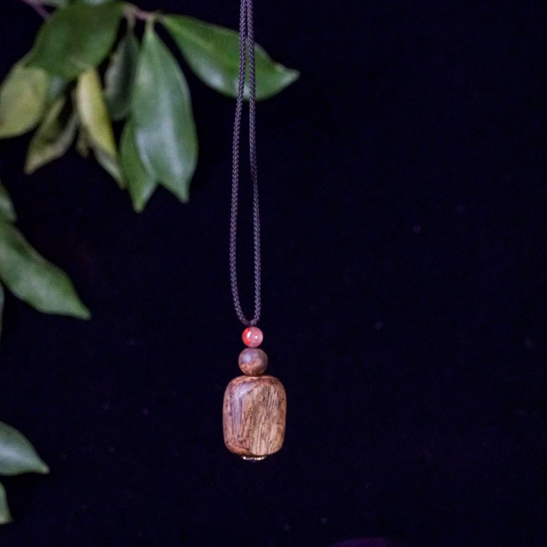【迦楠沉香】纯真奇楠 树心吊坠（多样性发其一）