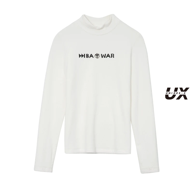 白色针织衫女UX冬日新款女装高级时尚气质休闲针织设计长袖