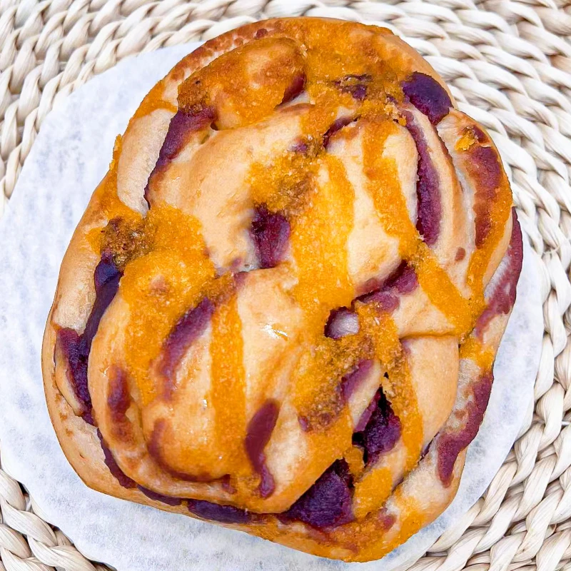 面包椰蓉紫薯味面包早餐面包即食零食小吃休闲食品网红爆款