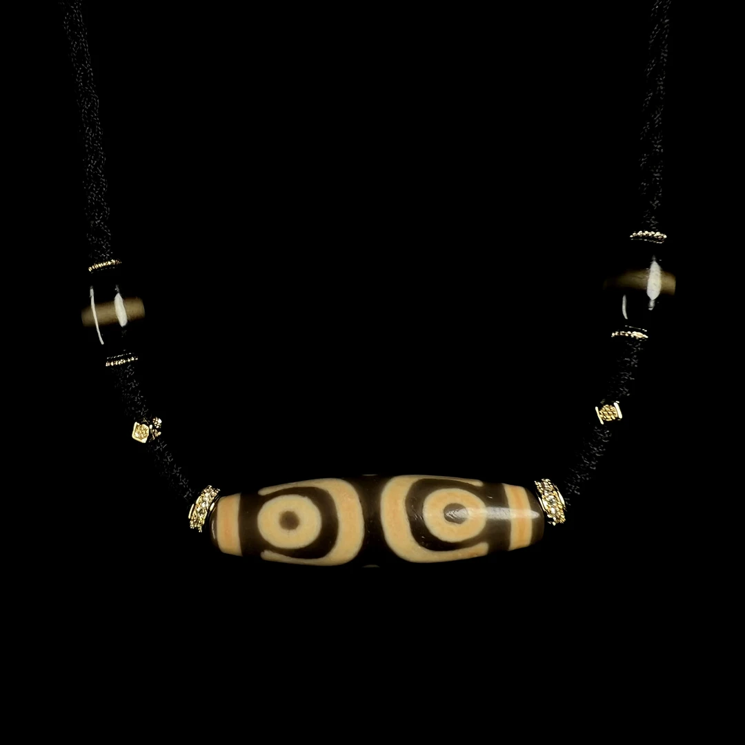 【赤华原创 】 头货精选 9A 黑白 40尺 玛瑙项链 多样性发货