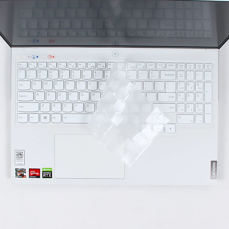 联想Y/R9000P拯救者R7000P键盘膜笔记本2021H冰魄白2022透明9000X