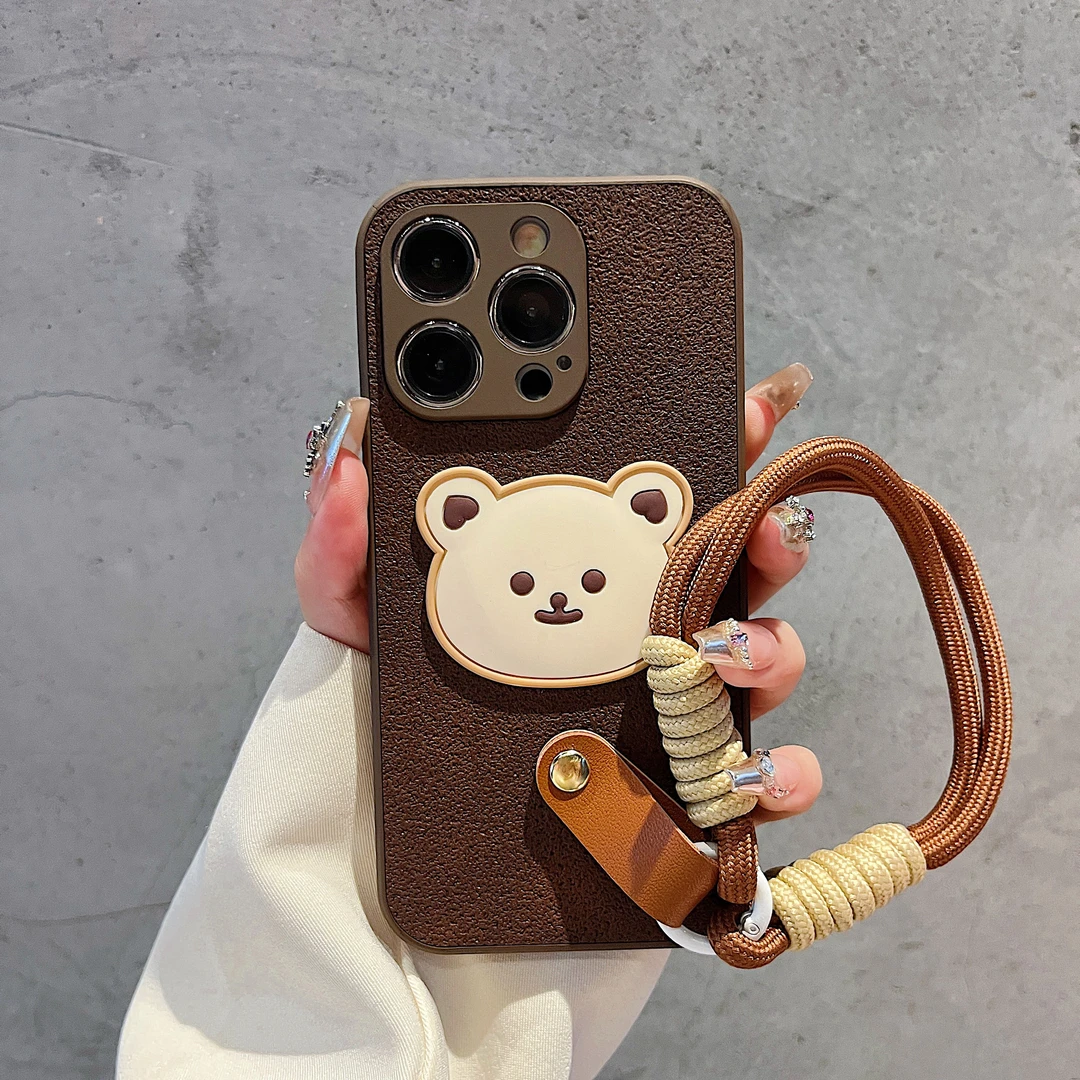 肤感贴月坑纹适用苹果iPhone15/华为荣耀/OPPO/VIVO/小米手机壳潮