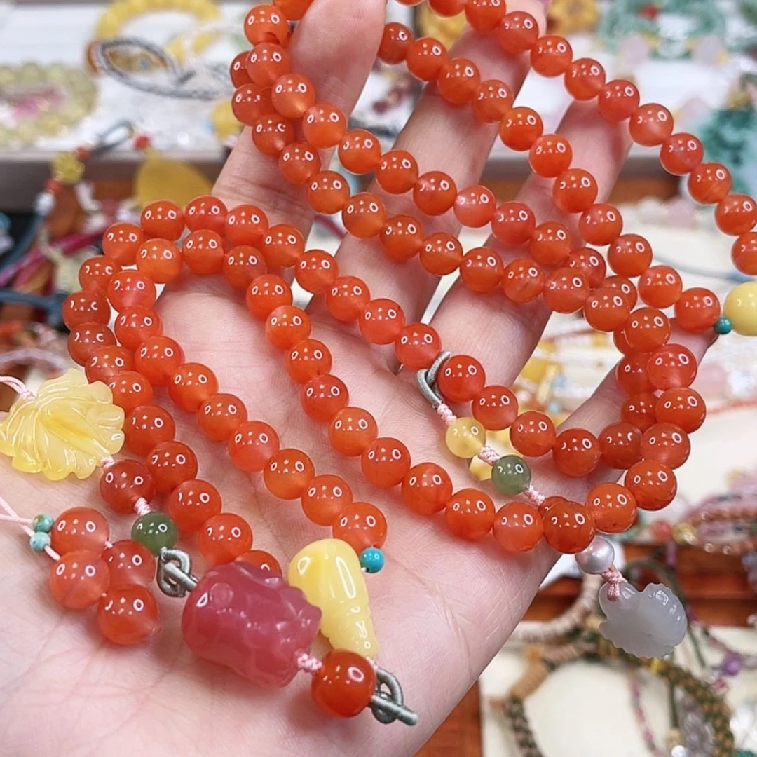 【闪购商品】南红玛瑙手链未镶嵌周*默