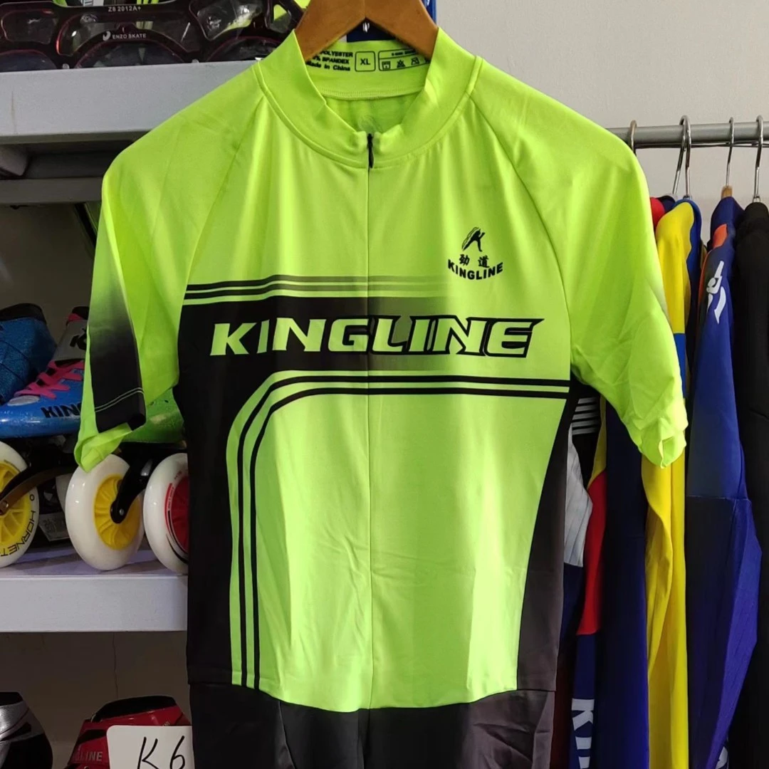 劲道正品 短袖短裤连体服 轮滑服特价包邮 适合160-170  莱卡面料