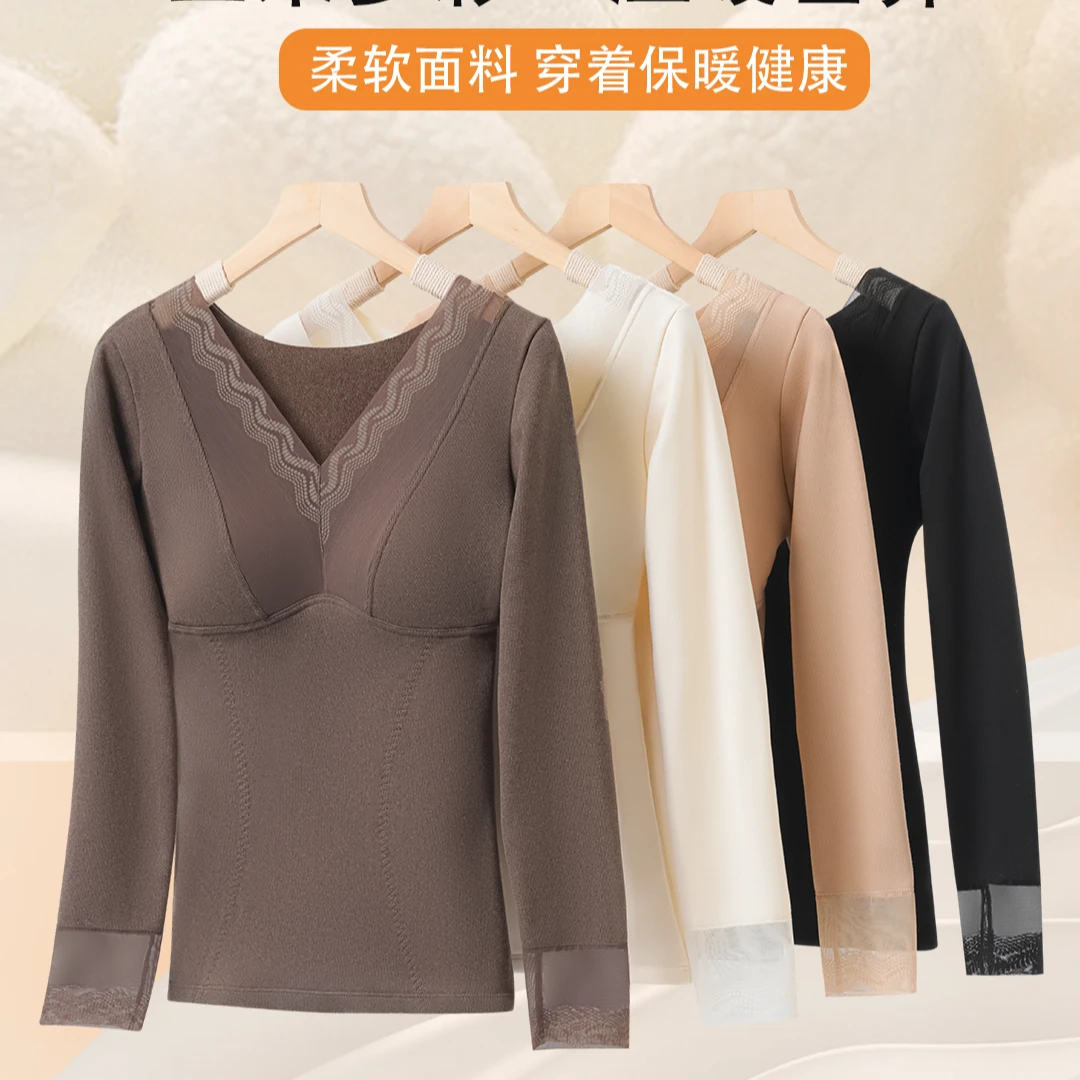 高品质加绒美体女神衣