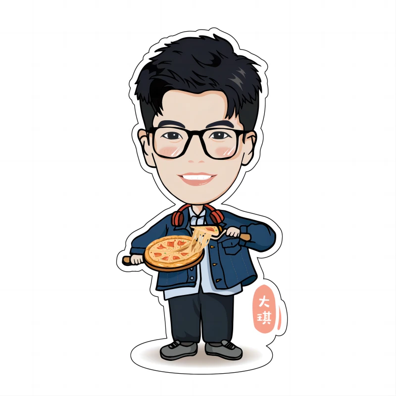积分兑换 | 东方甄选大琪 冰箱贴