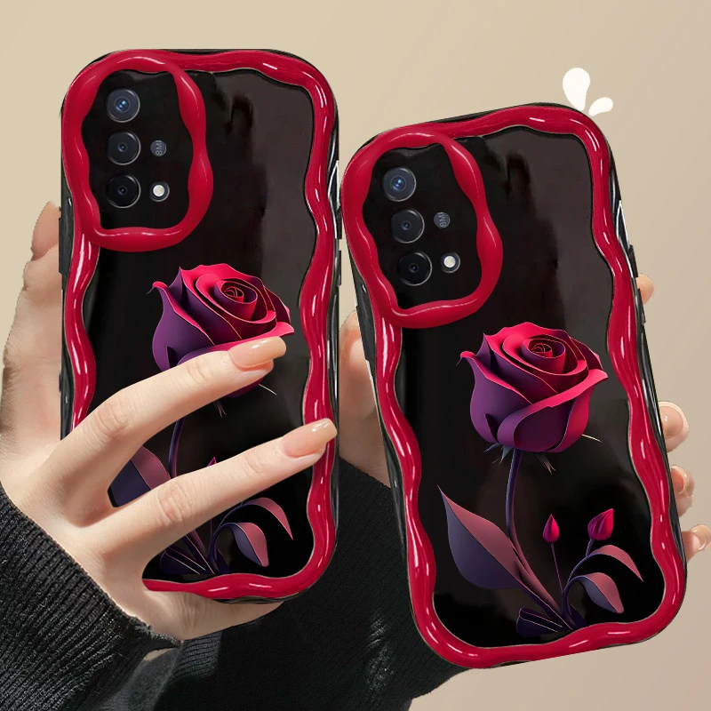 暗红玫瑰适用于OPPOA93S手机壳全包镜头硅胶防摔【奶油壳】