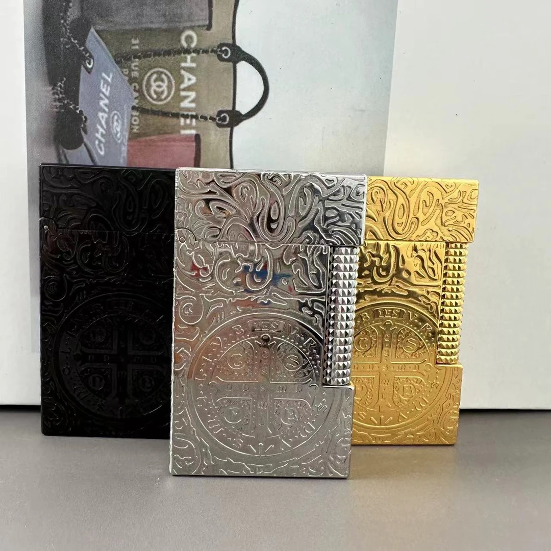 calories卡路黄铜充气朗声复古康斯坦丁双火侧滑康斯坦丁打火机