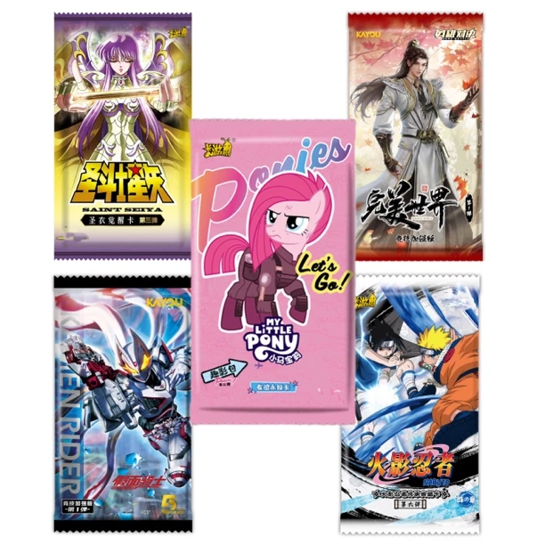 【小马遇上十元包】卡游火影忍者小马宝莉收藏卡盲盒