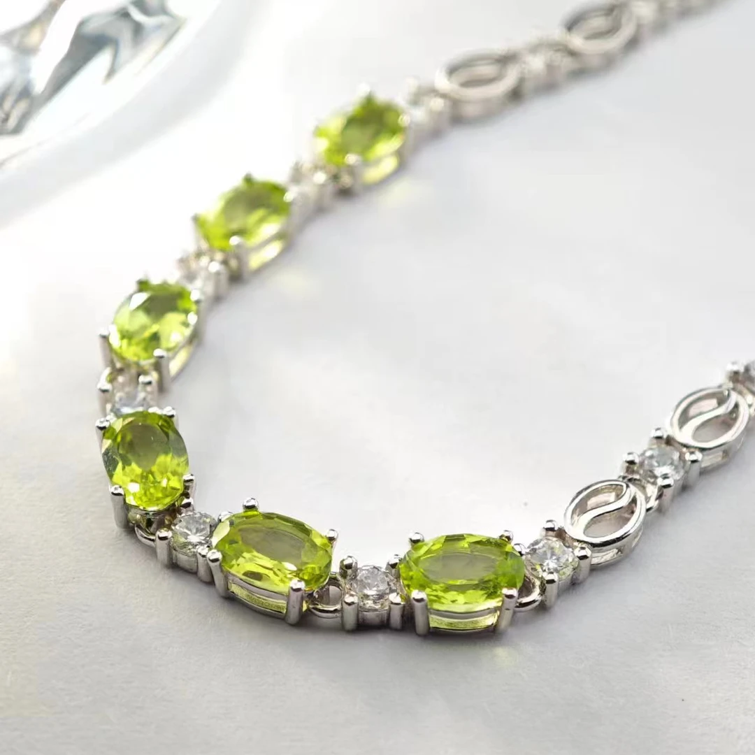 GL-15-橄榄石手链