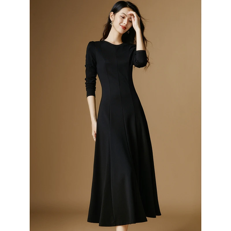 【专享】冬裙子长袖连衣裙24061466