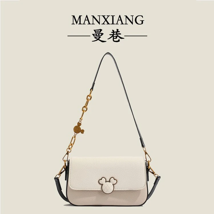 2024新款时尚百搭女士春夏季单肩斜挎腋下米奇女包简约质感小包包
