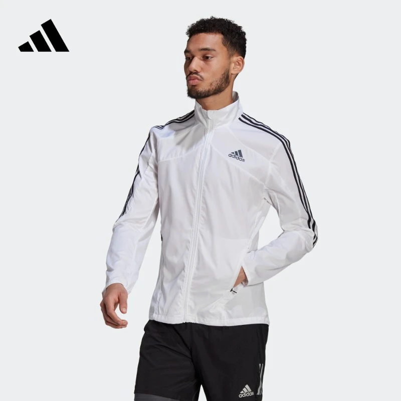 阿迪达斯官方 男款运动休闲外套 adidas SP MARATHON JKT GK6111