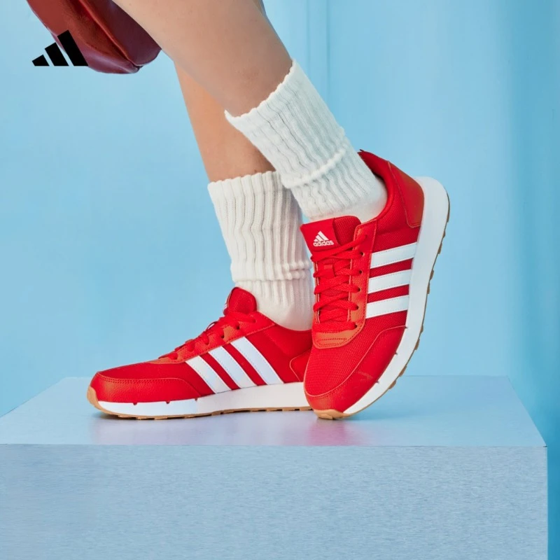 阿迪达斯官方 RUN50S简约复古舒适跑步运动鞋男女款adidas IG6555