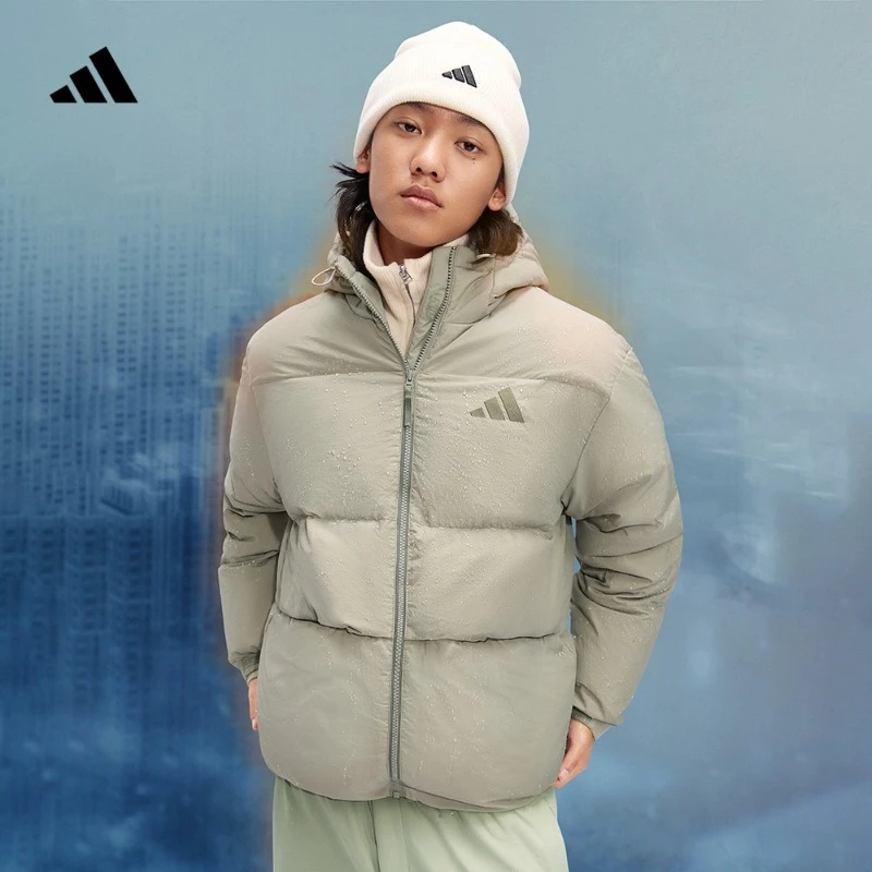 阿迪达斯官方 暖「芯」科技530蓬拒水防泼保暖鸭绒羽绒服男JM4625