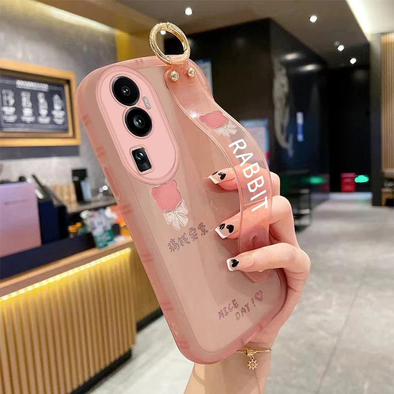 托诺适用opporeno12手机壳新款oppo保护套reno11pro十腕带7防摔8