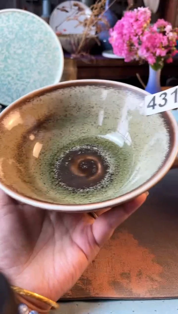 【闪购商品】盘431志野钵化碗