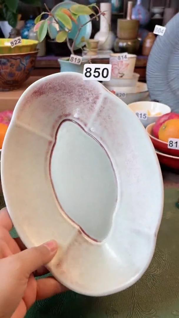 【闪购商品】陶瓷碗云朵盘850