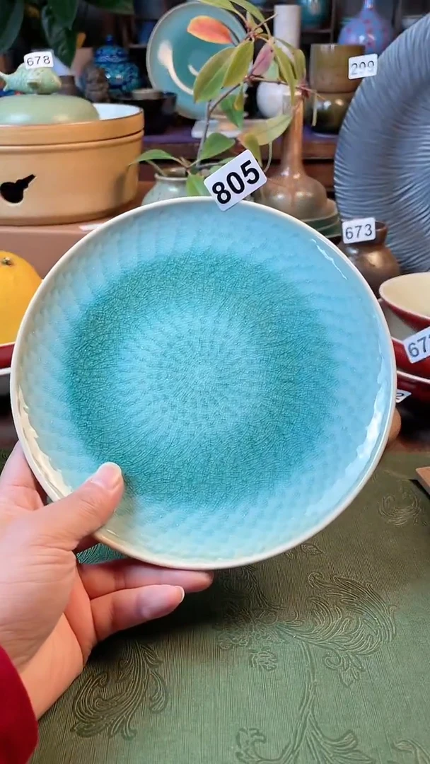 【闪购商品】陶瓷碗8寸浅盘805