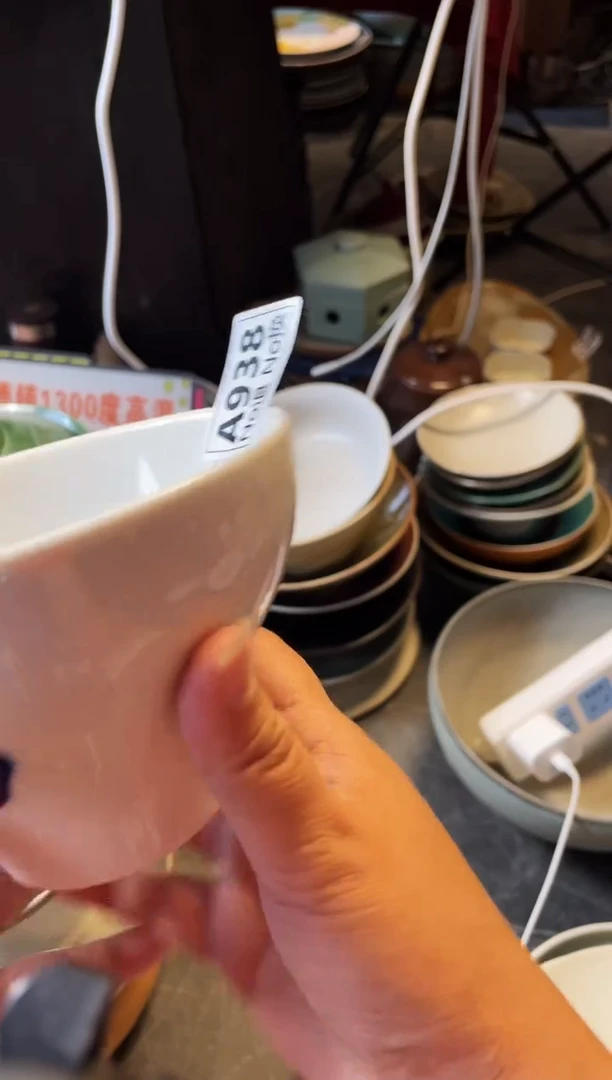 【闪购商品】盘a938微暇不退手绘碗