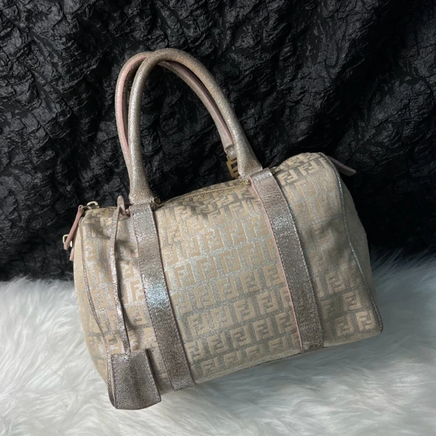 95新 FENDI/芬迪 大喜/芬迪金鱼姬手提波士顿