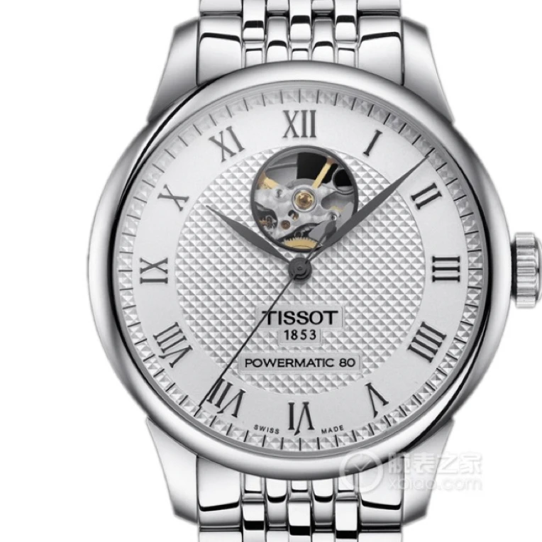 99新 Tissot/天梭 天梭力洛克/男士/自动机械/镂空/39.3mm/单表