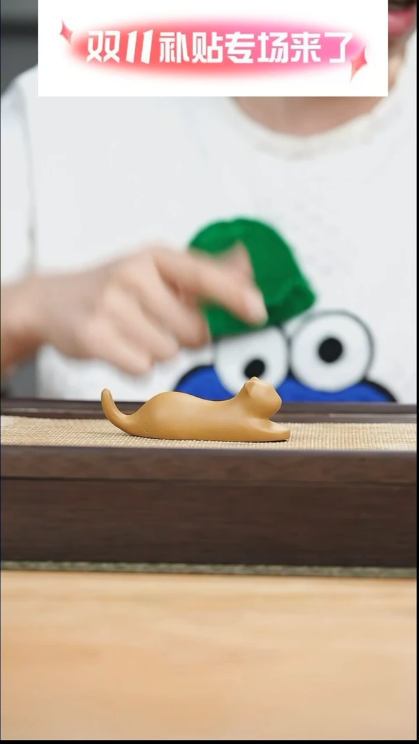 【闪购商品】紫砂茶壶段泥小猫