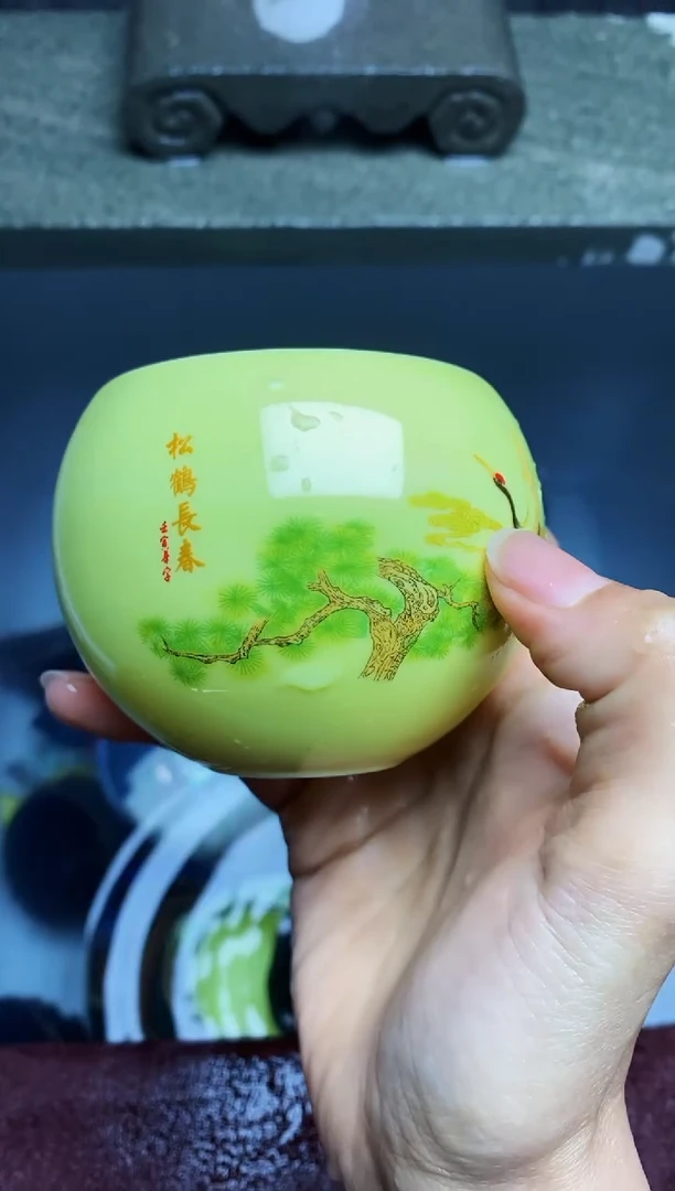 【闪购商品】瓷器松鹤长春