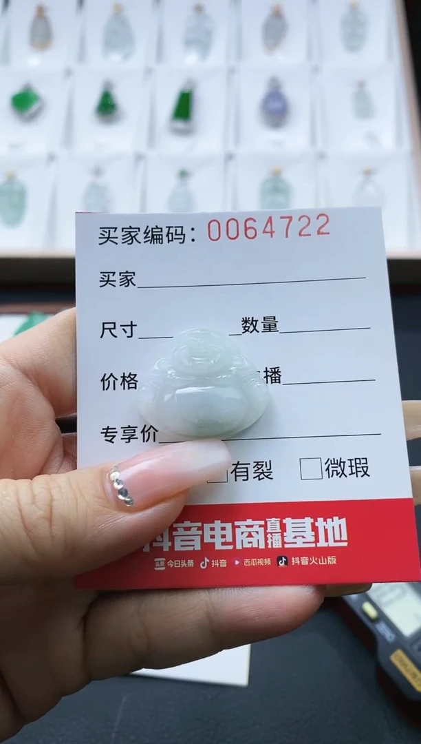 【闪购商品】翡翠颈饰未镶嵌0064722