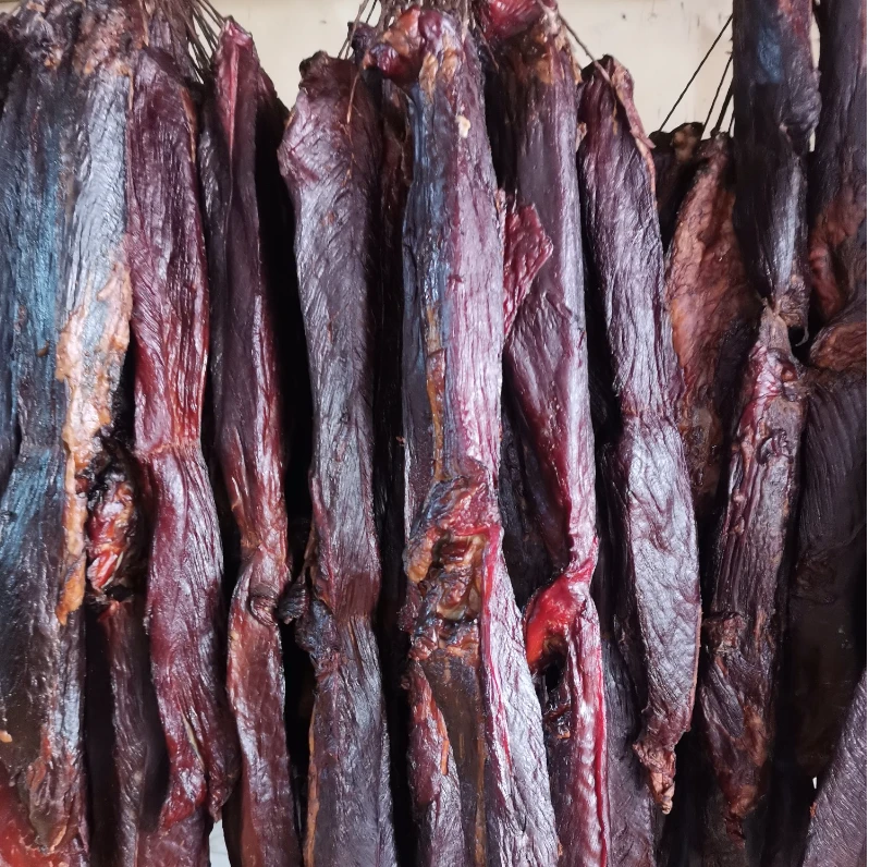 湖南茶树小火烟熏腊牛肉【直播现称】